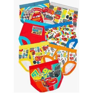 Disney Boy's 4T Pixar Cars Toddler Potty Training Pant and Training Chart K22-32